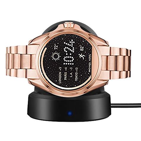 michael kors access watch charger|Michael Kors bradshaw smartwatch charger.